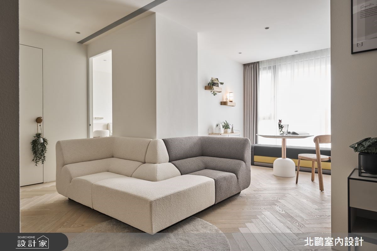 看完整新型態轉角沙發美圖