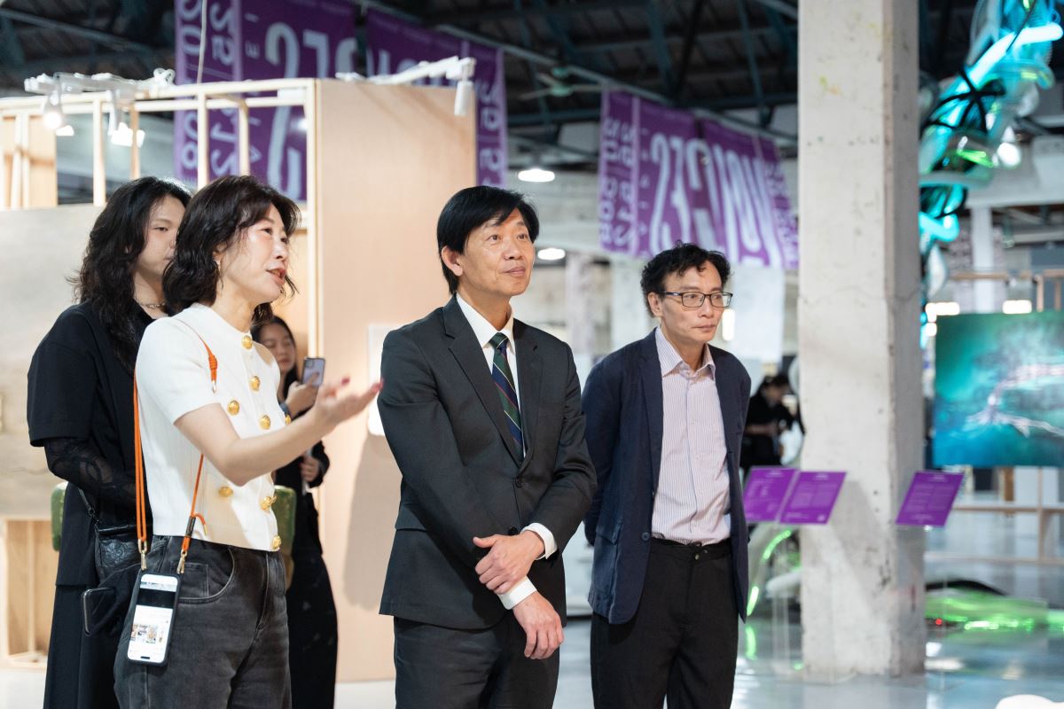 台南市副市長葉澤民,到場觀展。