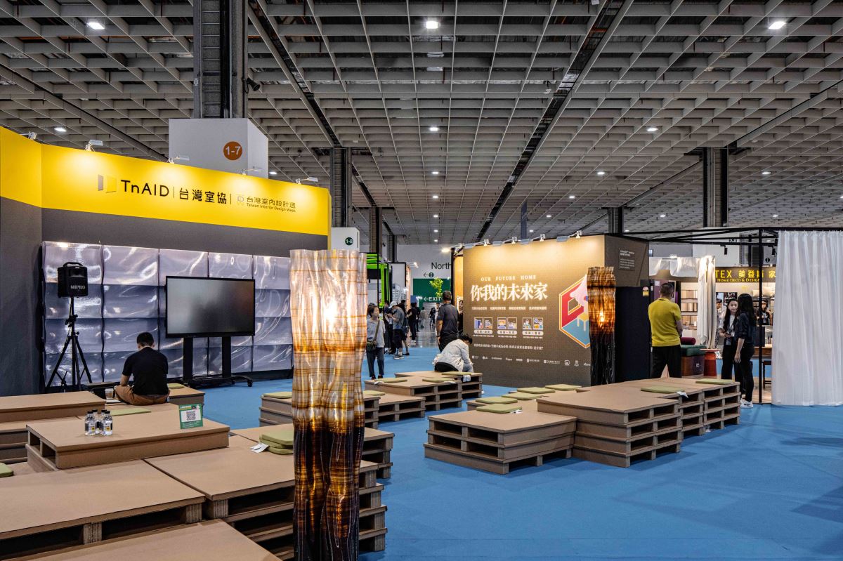 圖說:2024年台灣室內設計週現場花絮。
