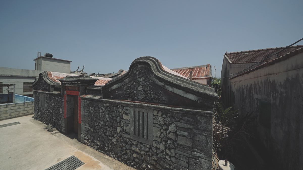 攝於南寮村78號古厝。