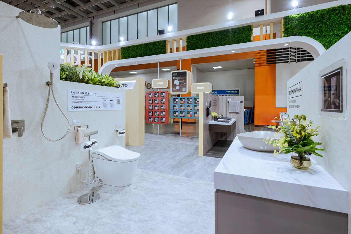 多樣的衛浴改修案例與情境空間展演,提供消費者衛浴的改修靈感。