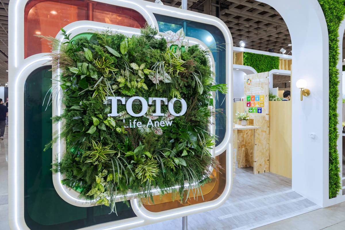 TOTO參展2025室內設計博覽會,以融合大自然元素、極簡且多功能的展示空間,充分展現TOTO「Life Anew」的核心理念。