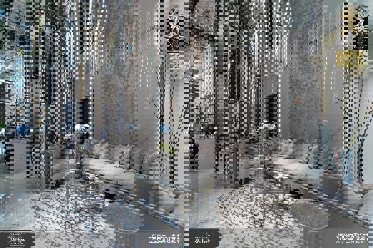 翻轉三代同堂想像,創造三代共融的奢華殿堂,屢次榮獲國際設計獎項