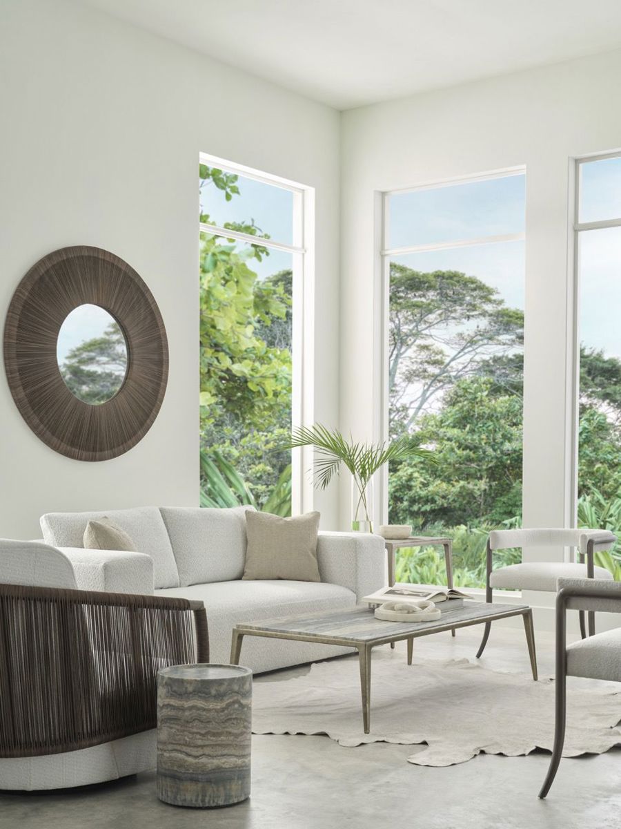 Baker-McGuire_安縵風客廳_Cabana Lounge Chair 、Boca Cocktail Table