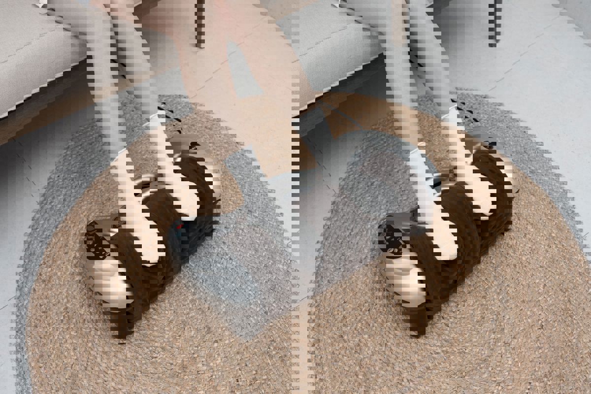 FUJI足輕鬆雙槽滾輪機內建過熱保護斷電機制使用上更安心，其可拆換洗的耐磨布套也讓清潔變得更加輕鬆（圖_FUJI 提供）