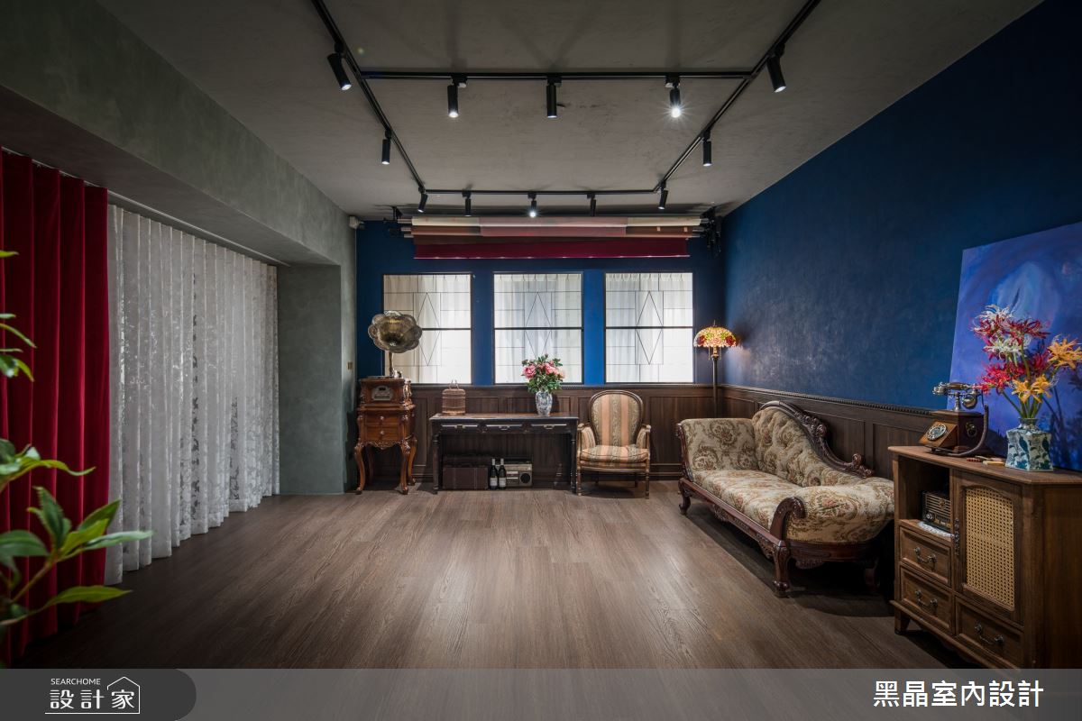 時尚復古風黑晶06