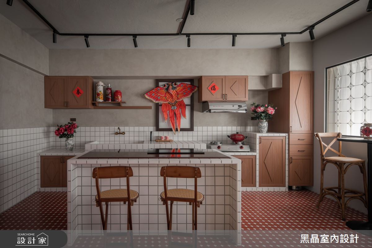 時尚復古風黑晶01