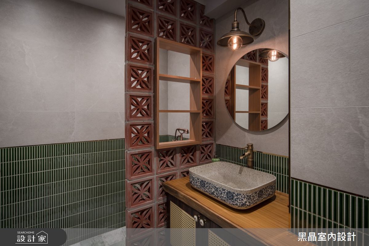 時尚復古風黑晶09