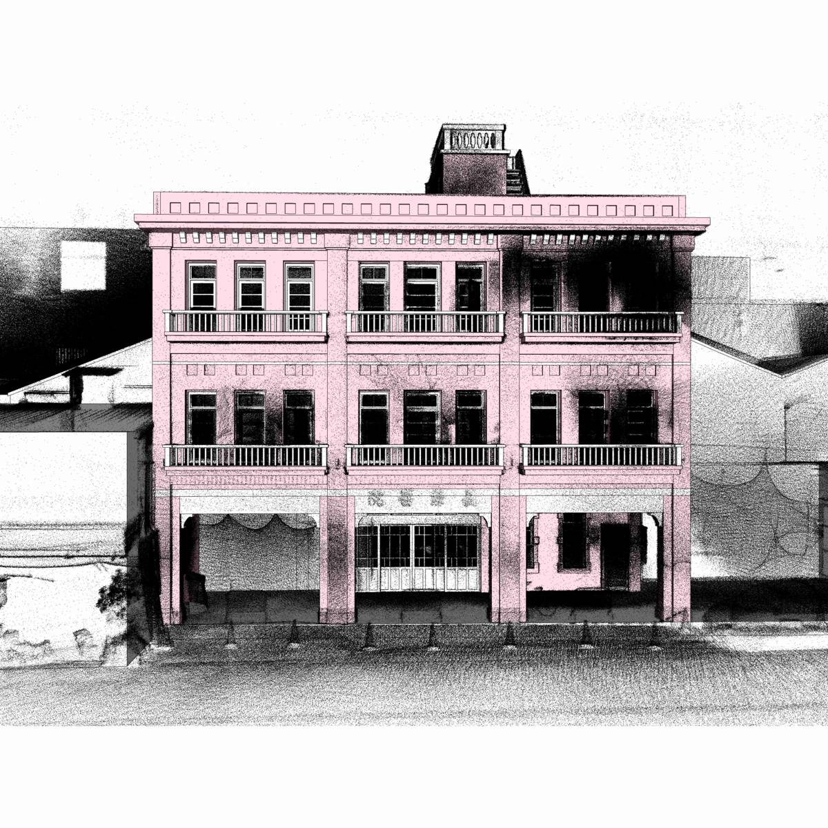 點立方空間數位測繪一次打出六萬個點完成點雲模型,以科技賦予「全知」視角。