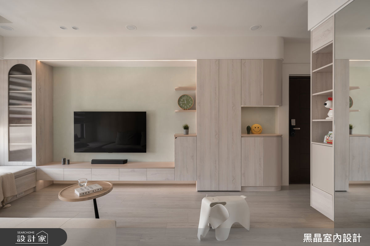 奶油北歐風,黑晶02