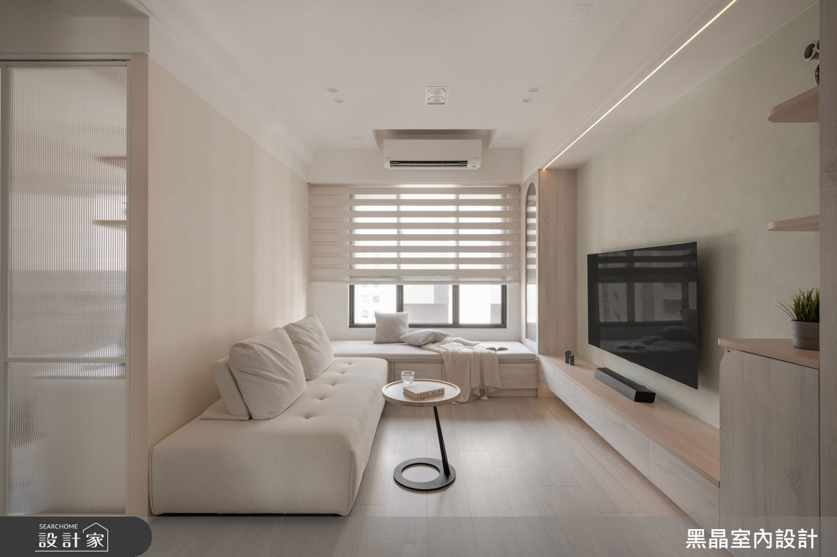 奶油北歐風,黑晶04