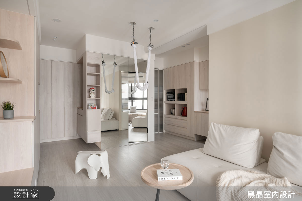 奶油北歐風,黑晶06