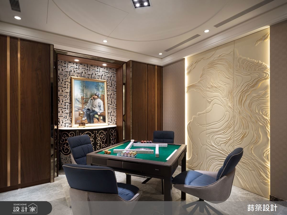 看完整豪宅麻將間設計