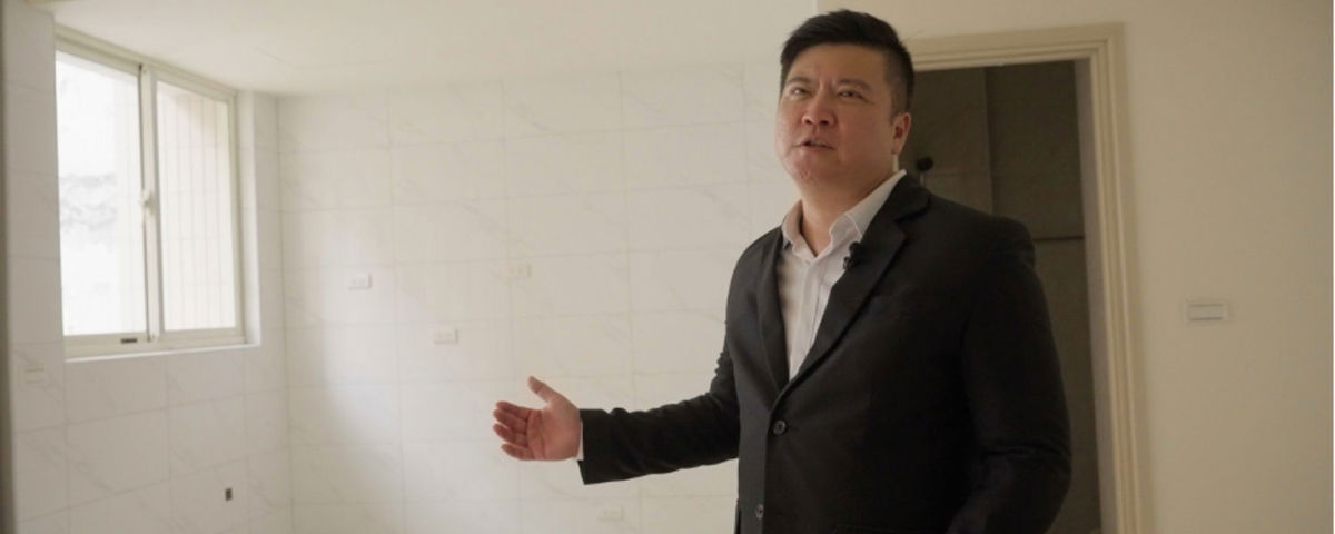 蘇晉得地政士致力於推廣危老條例的重建，成功替屋主將老屋變新屋。