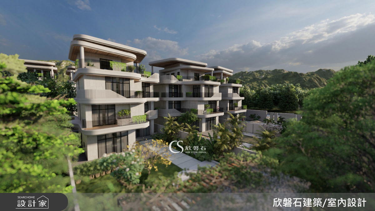 設計思維落實於建築後，流暢動線與細緻的光線、通風與比例設計，使住宅更舒適並充滿生活溫度。