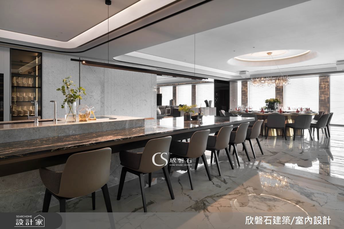 看更多豪宅餐廚設計美圖