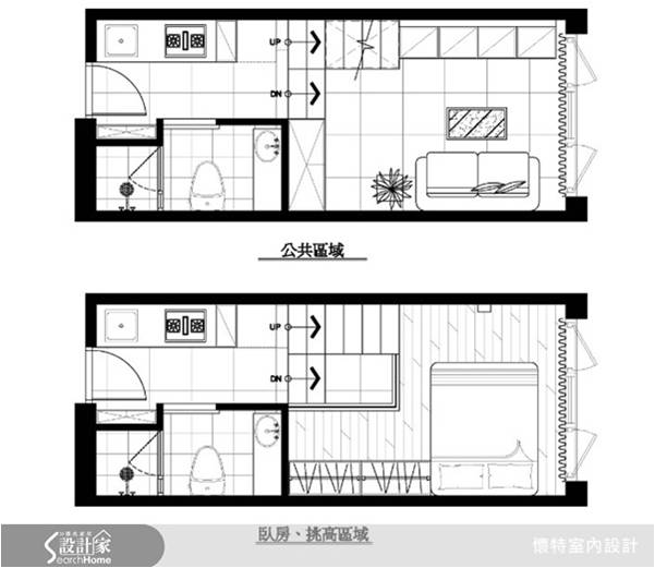 只花80萬 擁有夢想中的10坪挑高4米2精緻小豪宅 設計家searchome