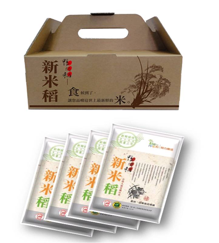 最新鮮的台灣有機米—新米稻 產地直送5天Q彈甘甜上桌