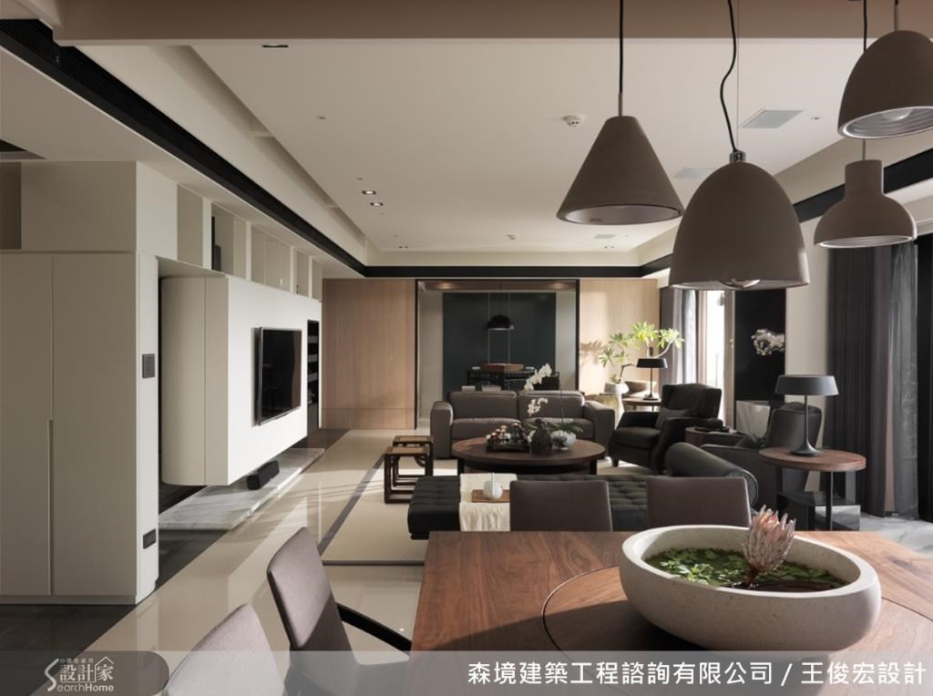 以現代風格見長的王俊宏設計,近年來在上海成立森境建