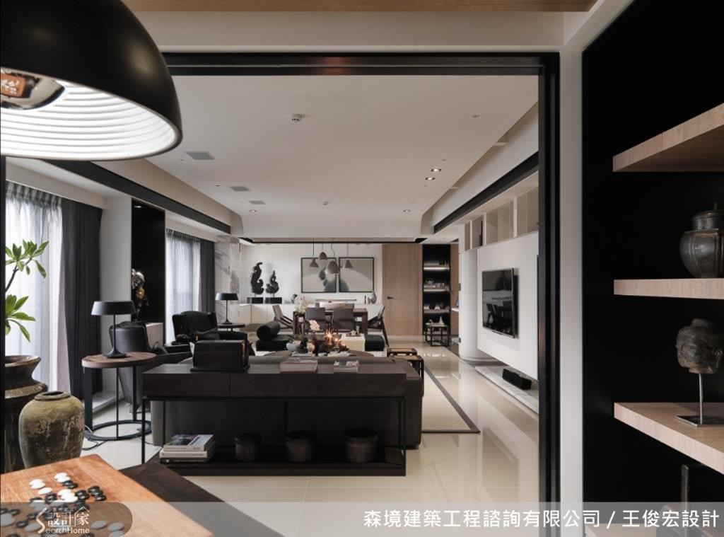 以現代風格見長的王俊宏設計,近年來在上海成立森境建