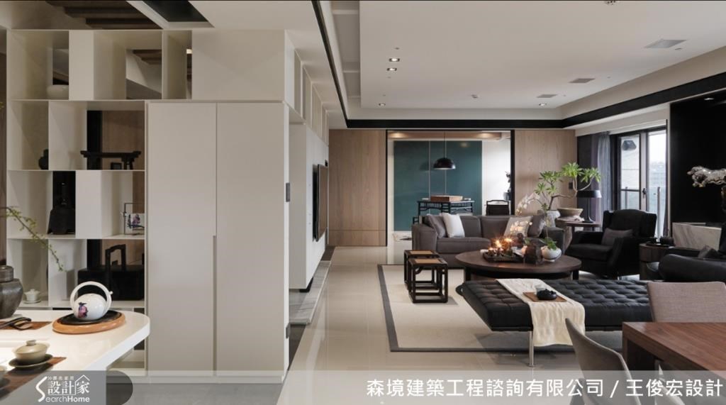 以現代風格見長的王俊宏設計,近年來在上海成立森境建