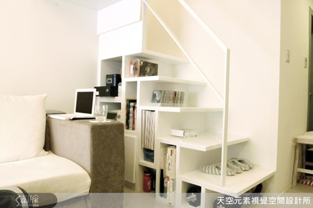 本案位於新竹市區,為10坪(單層5坪)的夾層預售屋,在