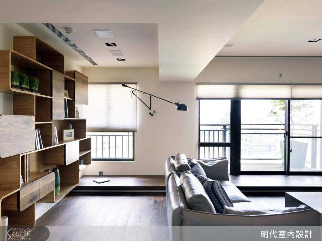 一間 35 坪的毛胚屋,明代設計以屋主的性格與嗜好,為