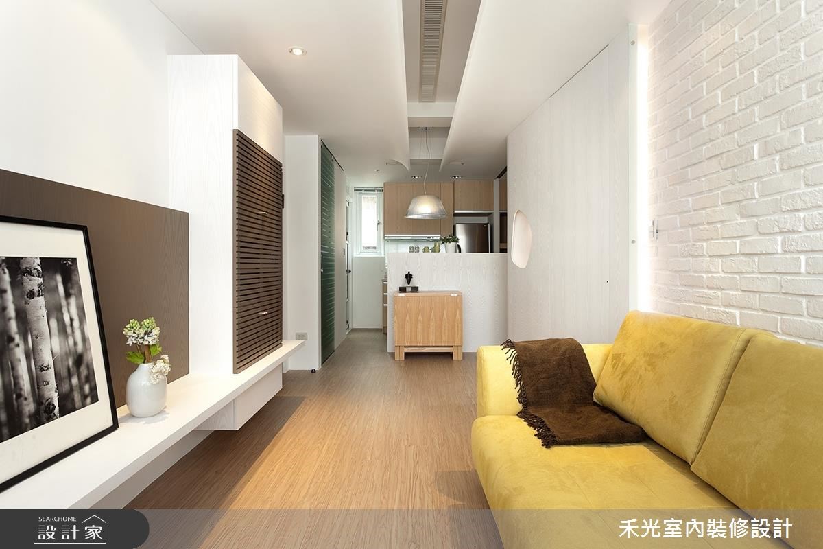 小坪數的老屋要如何破解不方正格局以及採光不良的缺點