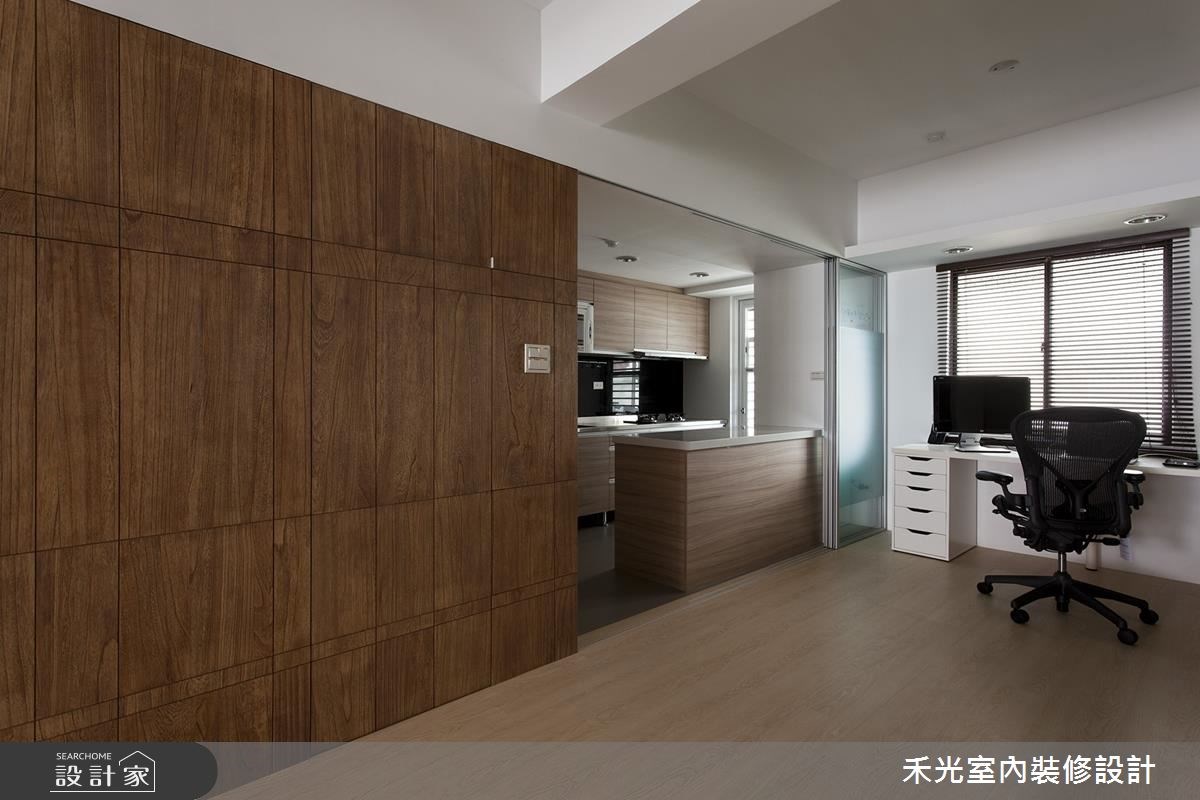喜歡溫和、簡單居家風格的屋主,購買位於台北市信義區