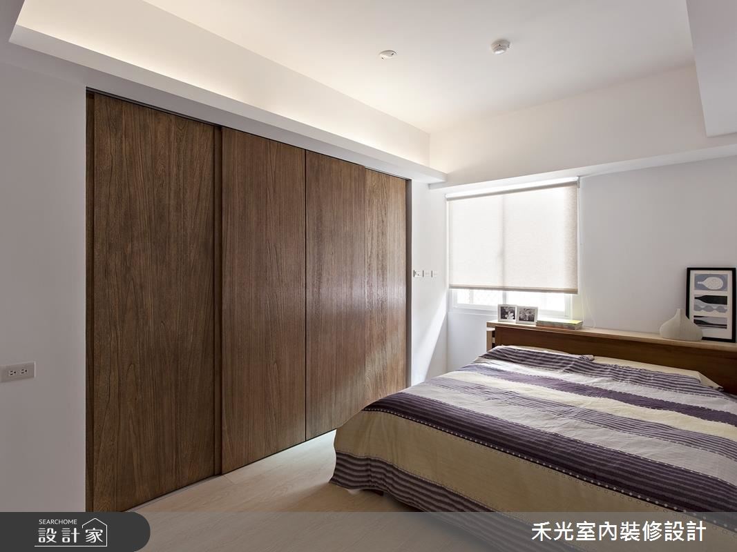喜歡溫和、簡單居家風格的屋主,購買位於台北市信義區