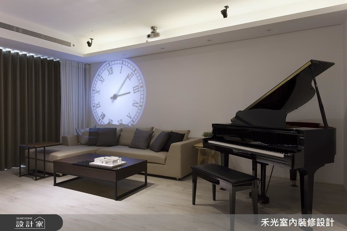 循著建築的脈絡、音樂的節奏敘事成空間設計概念,恰好