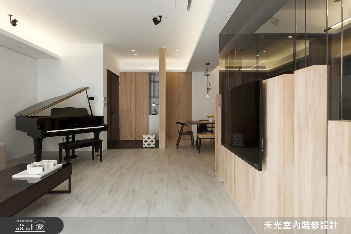 循著建築的脈絡、音樂的節奏敘事成空間設計概念,恰好