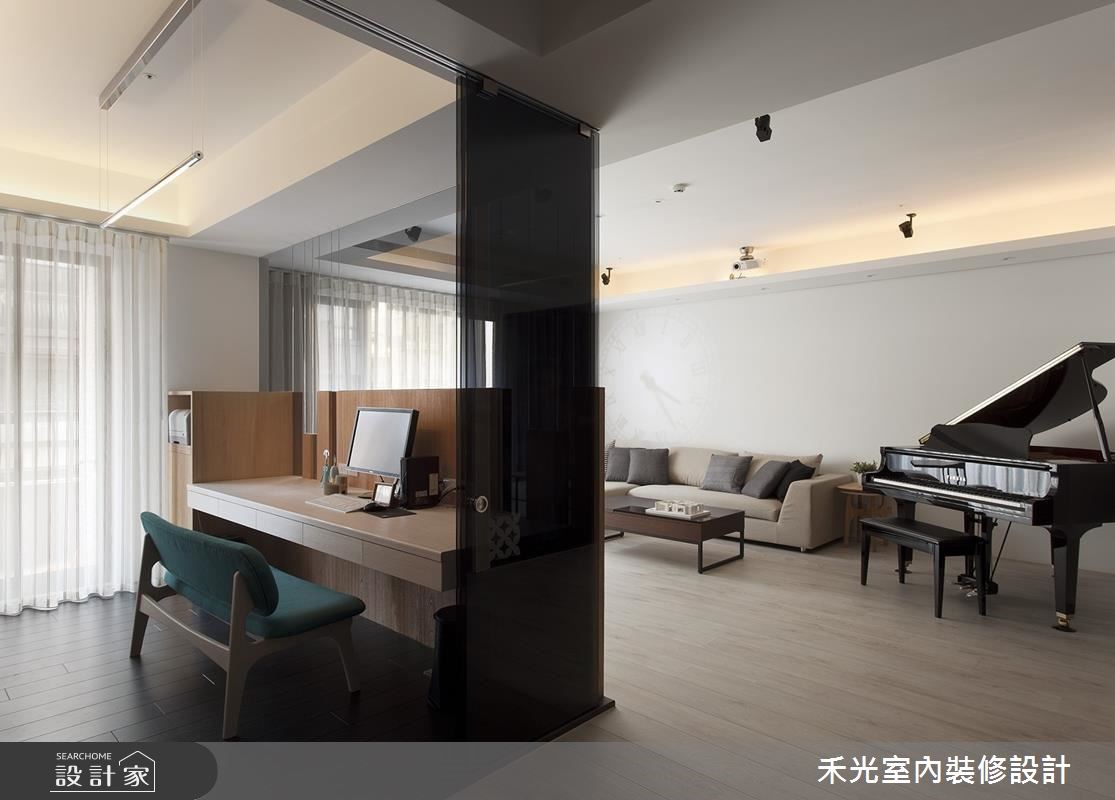 循著建築的脈絡、音樂的節奏敘事成空間設計概念,恰好
