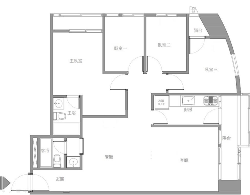 平面圖提供_大琚空間設計 平面圖提供_大琚空間設計