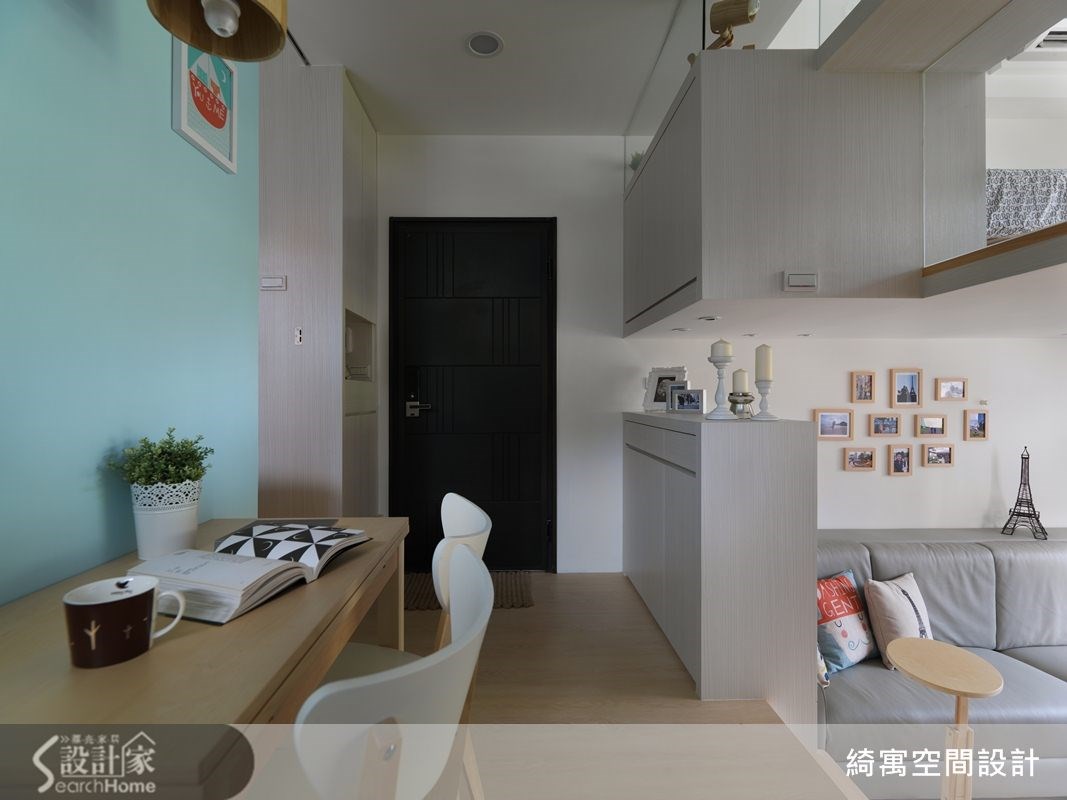 年輕夫妻在台北市文山區買下 12 坪小宅,設計師發揮創
