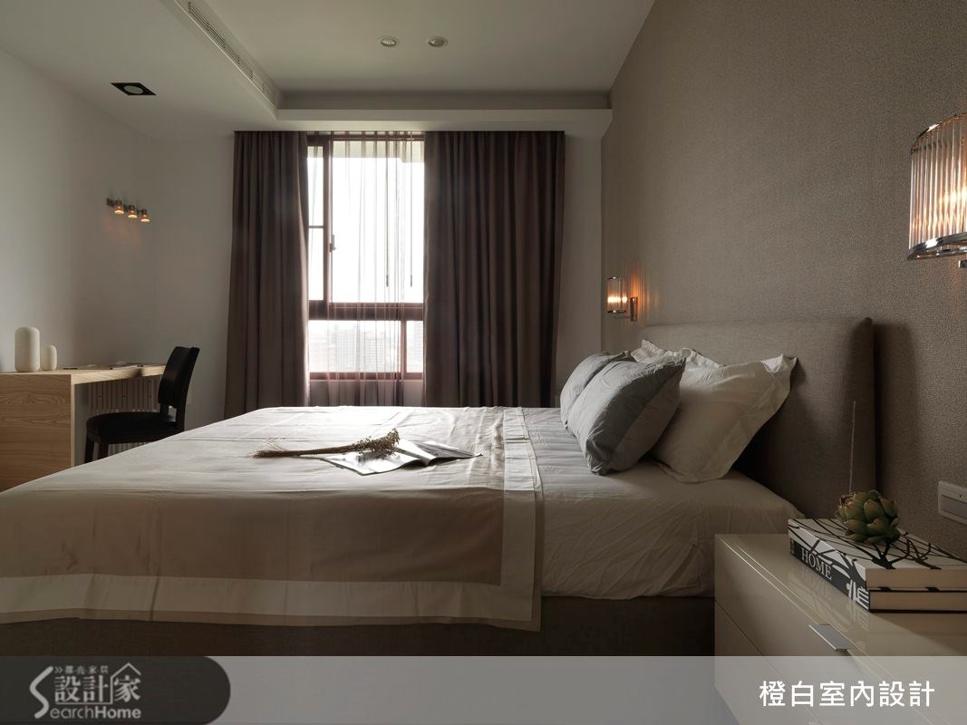 即將退休的屋主夫婦、與兒子共同生活,喜歡簡單空間、