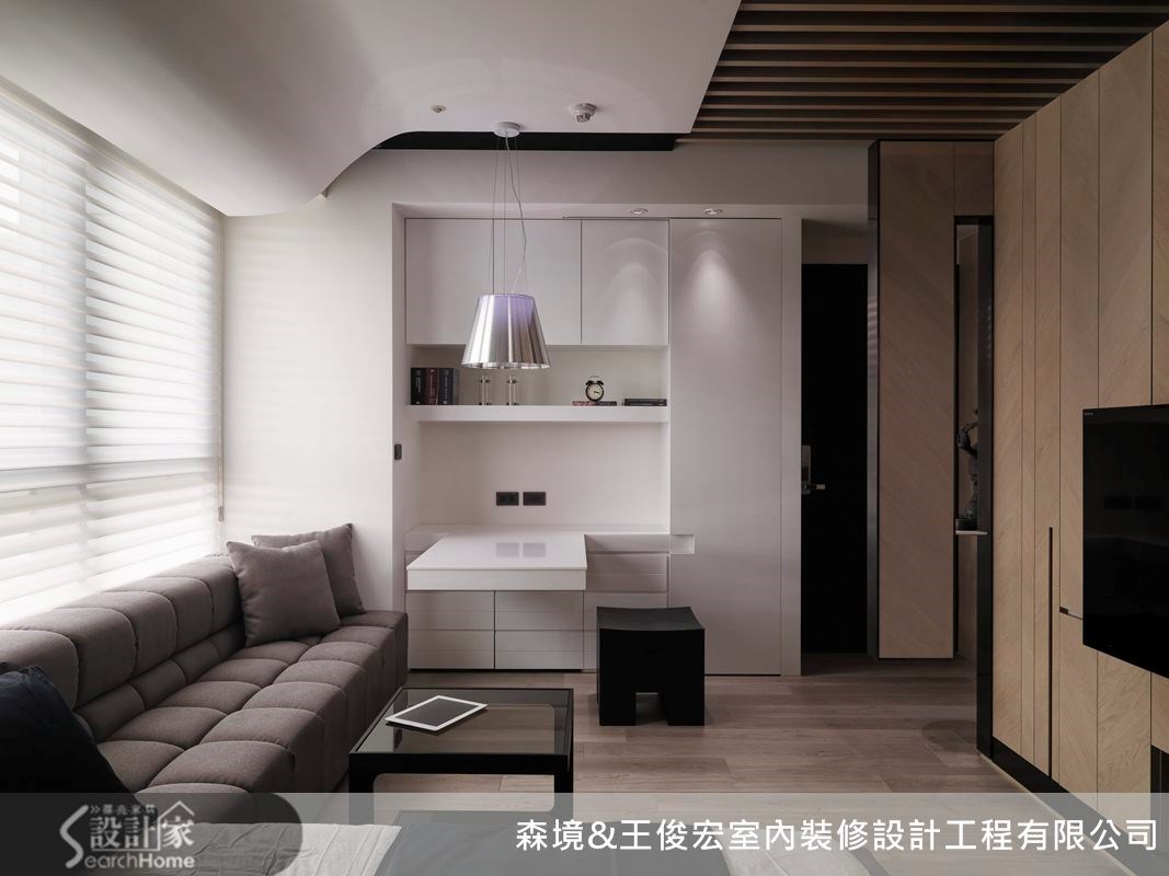 一般人對於 10 坪以下小坪數空間設計的既定印象,多半