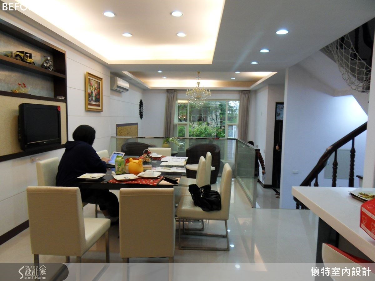 對於擅長現代風格,經常不按牌理出牌運用建材的懷特室