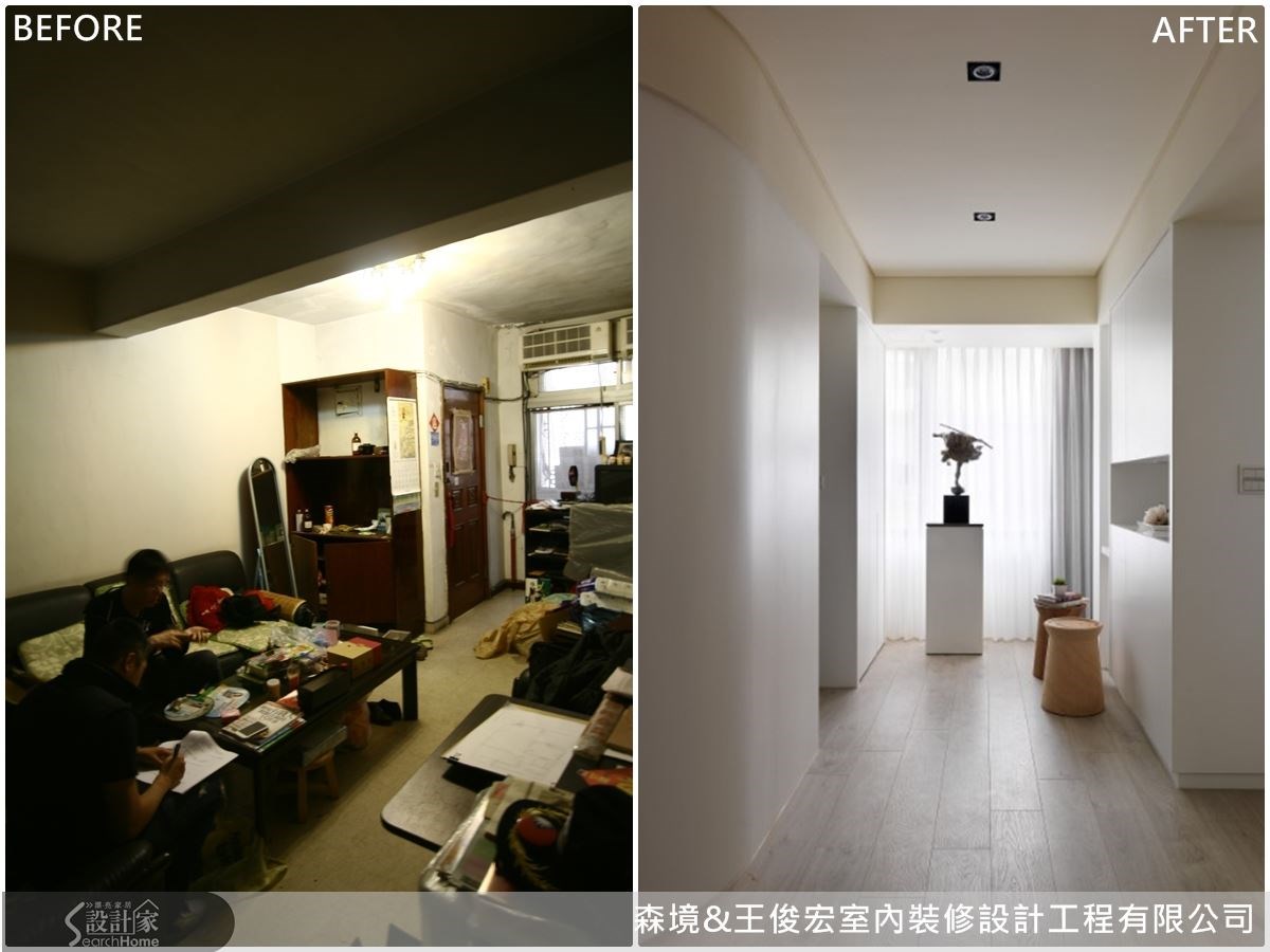老屋翻修是王俊宏所率領的森境&王俊宏室內裝修設計工