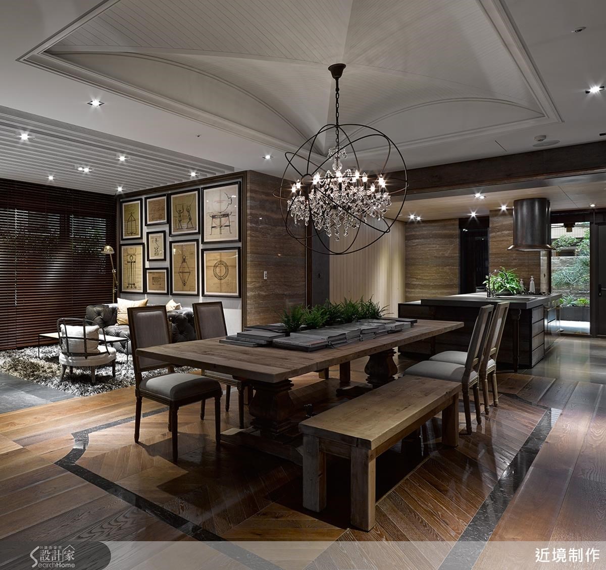 擅長現代風格的近境制作,在極簡的設計主流之外,發展