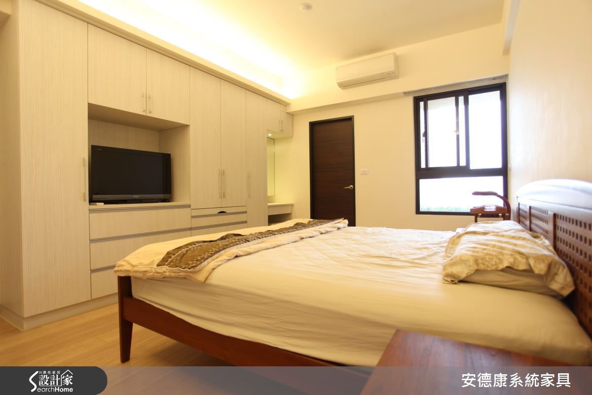 台中市南區有一間 38 坪屋宅,屋主曾旅居國外,對於空