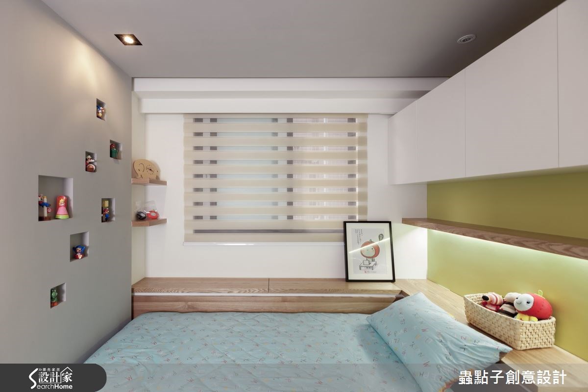 新北市板橋區的 30 坪屋宅,是一位動畫工作者的家,有