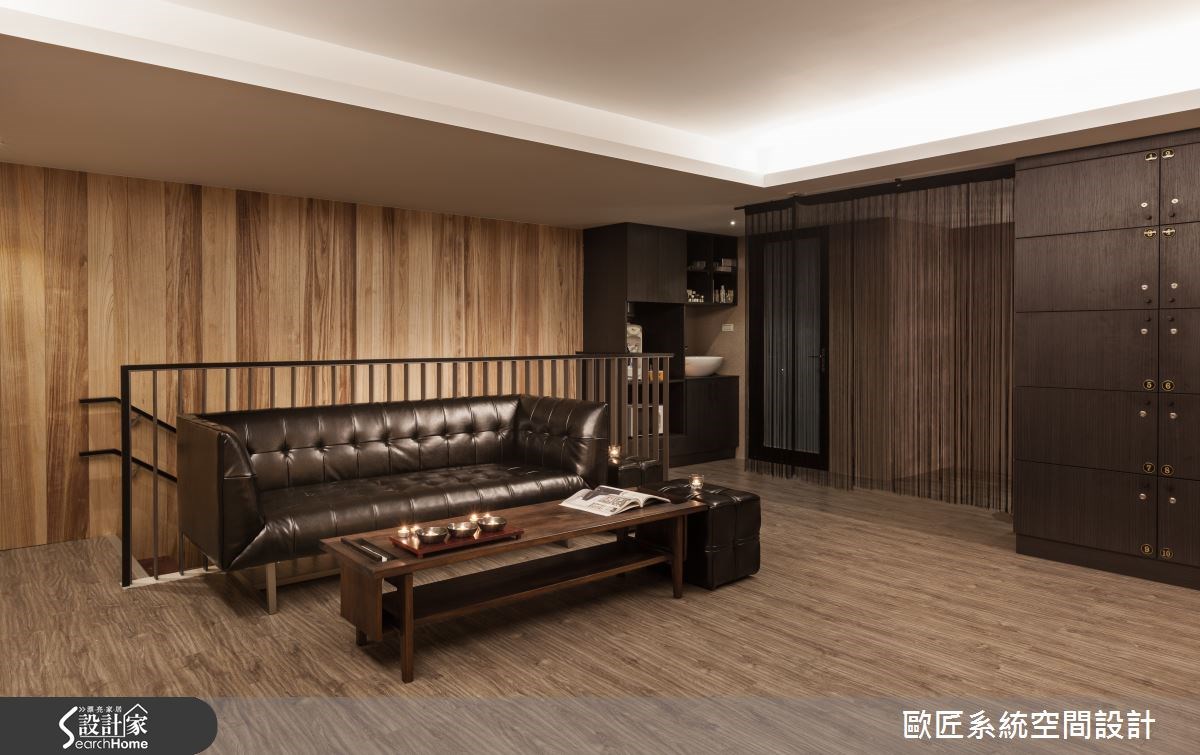 一間美容複合式的商業空間,在風格的呈現上,歐匠設計