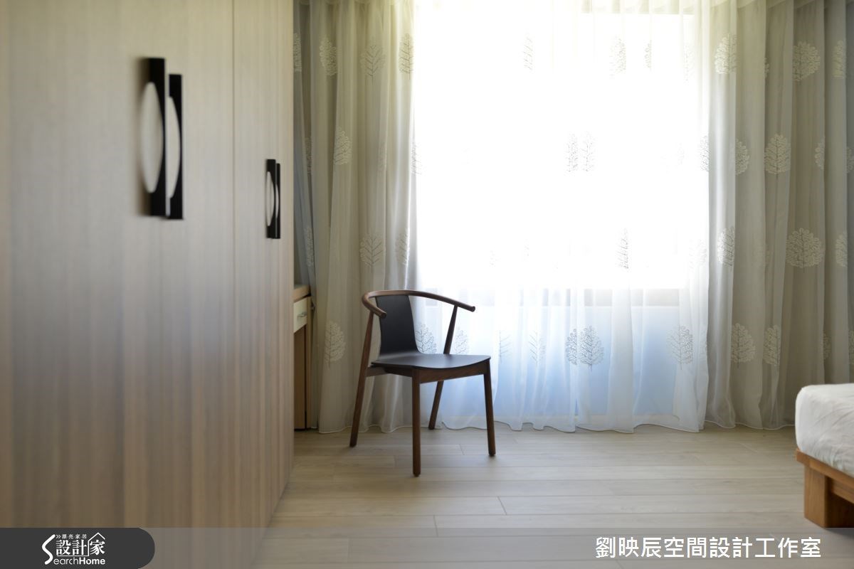 屋主與家人一同居住,雖然一家四口居住在透天厝裡恰恰