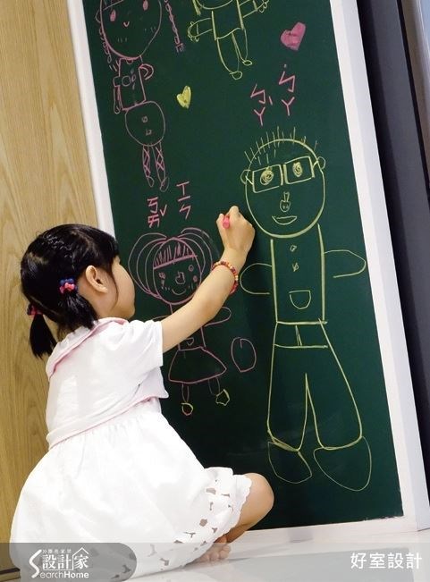 「人」是居家空間裡最重要的元素,當然,也代表著家人