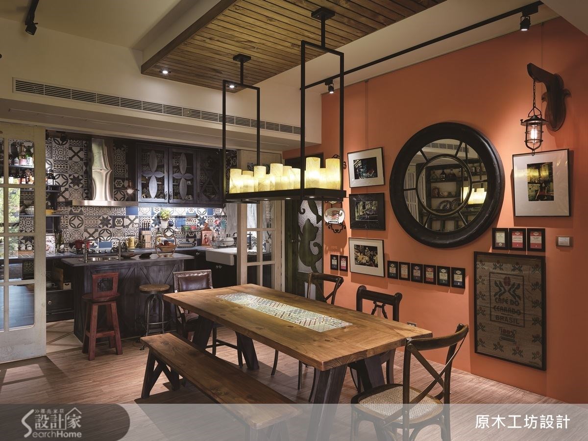 個性化居家設計,是原木工坊的作品給人最強烈的印象,