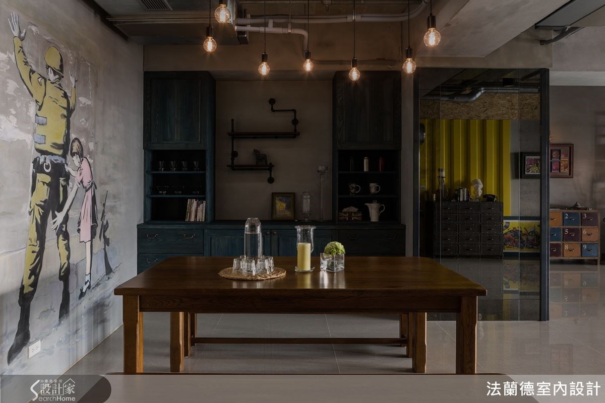 本案為半毛胚的新屋,因此在隔間沒有更動的狀況下,法