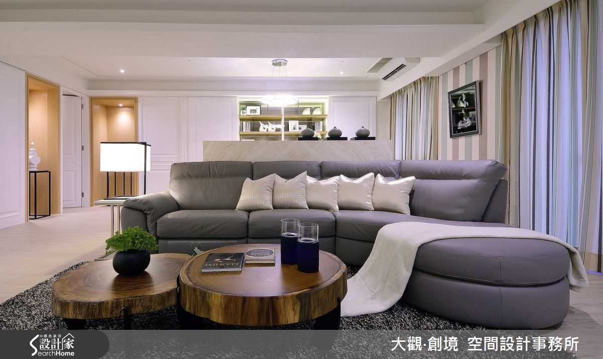 來到新北市林口區,這是一對台商夫妻位於台灣 45 坪的