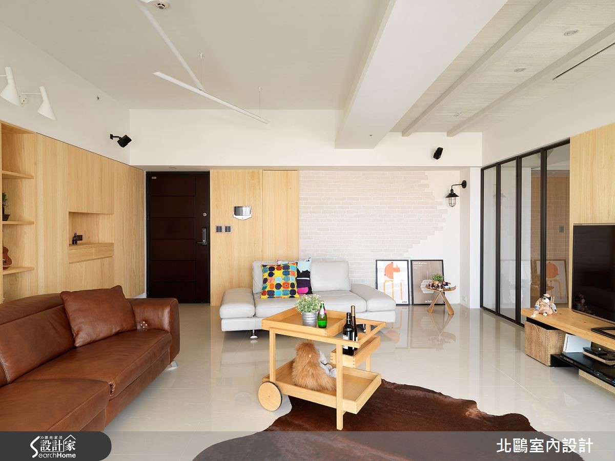 率性不造作的北歐風格,受到相當多人喜愛,屋主從買下