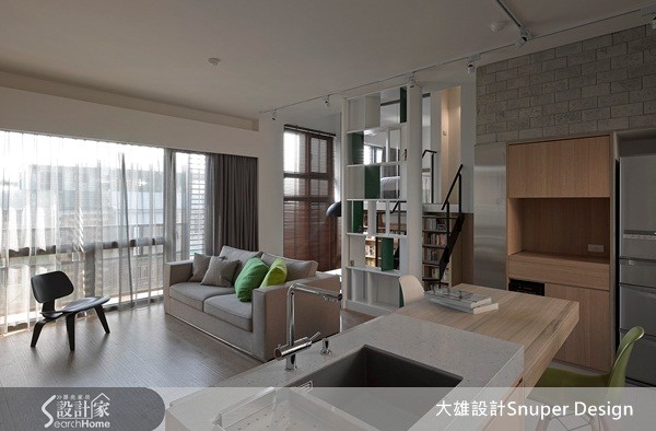 一間 24.6 坪新成屋,是屋主夫妻與心愛寵物的樂活空間
